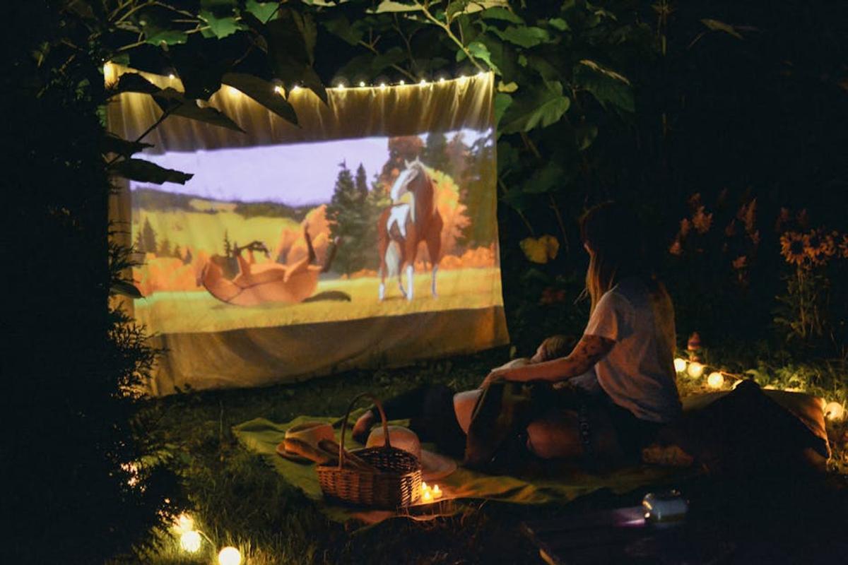 Image 2 for Best portable projectors for outdoor movie nights